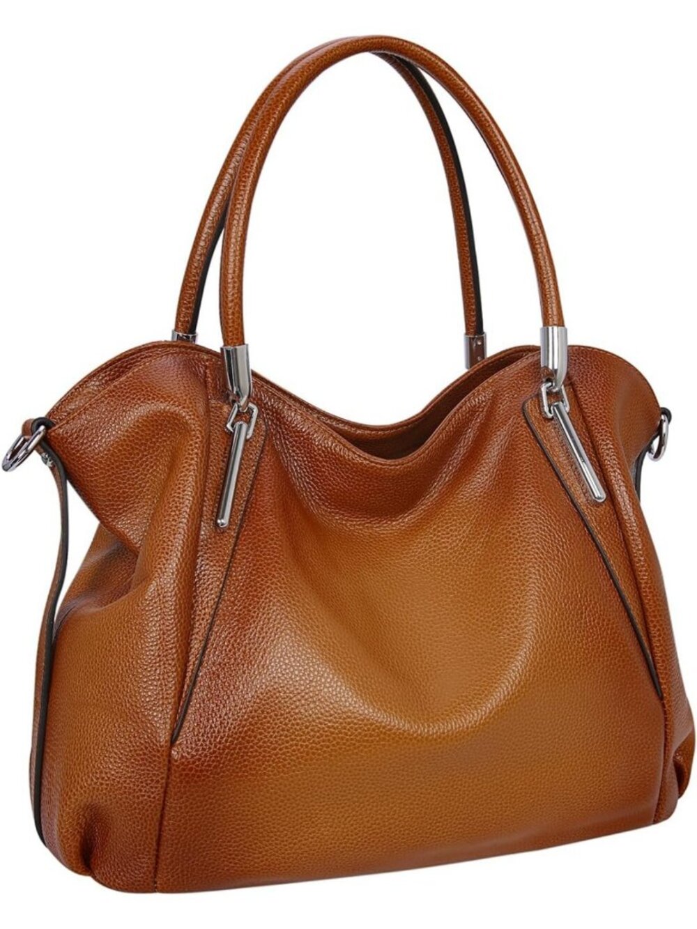Stylish Leather Shoulder Tote Bag for Women | Versatile Satchel Hobo Handbag